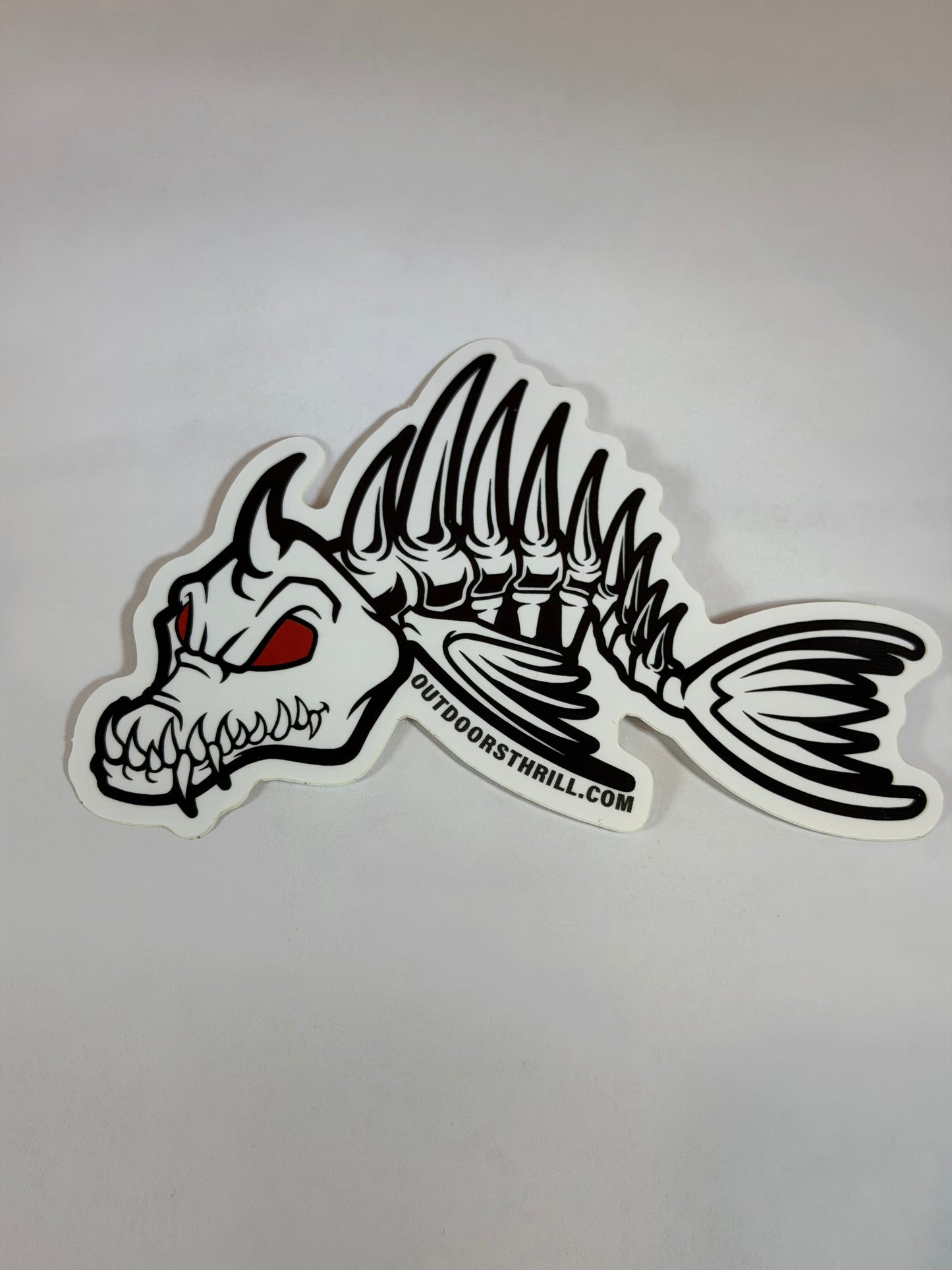 Dragon Fish Bone Sticker