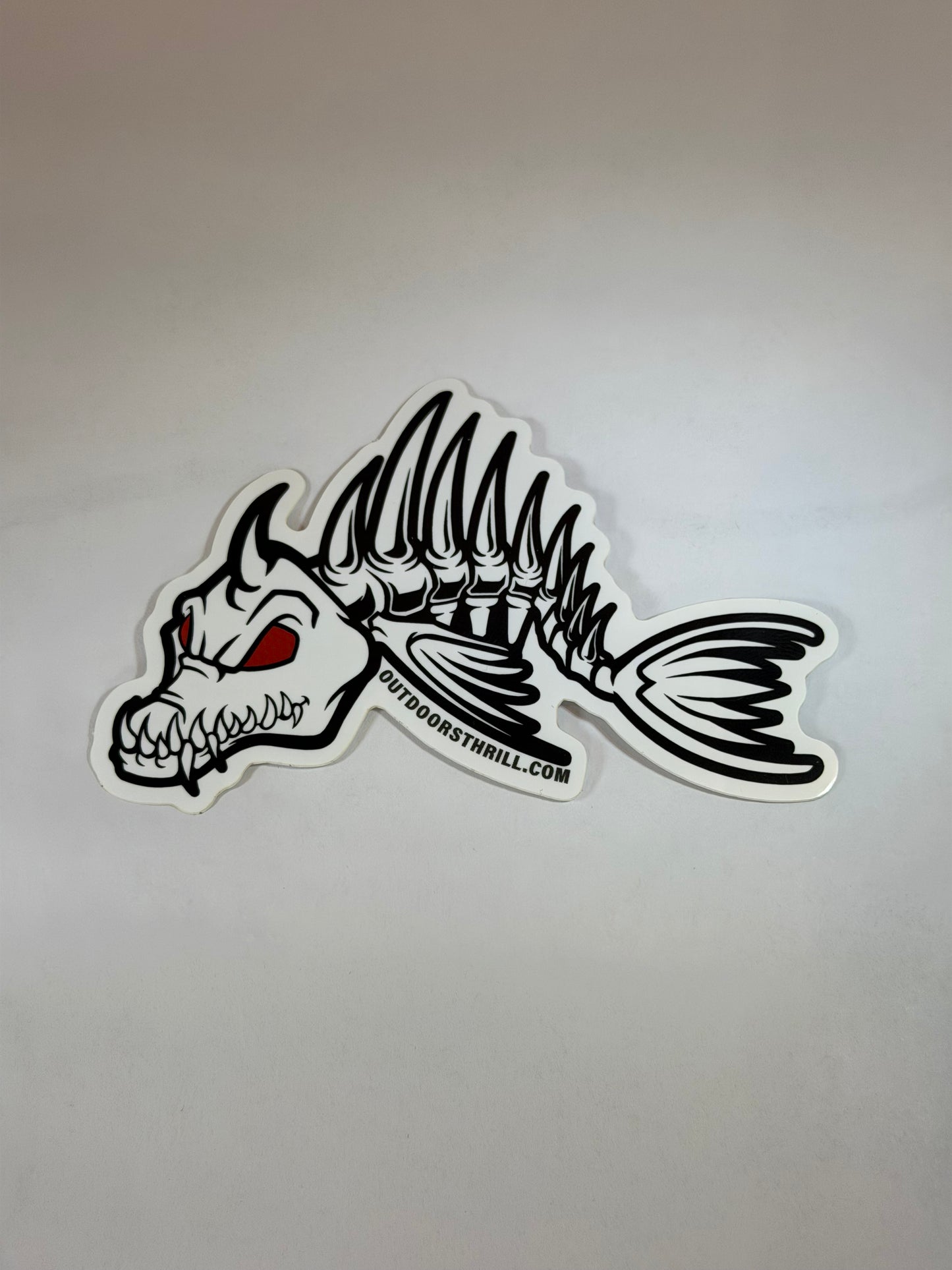 Dragon Fish Bone Sticker