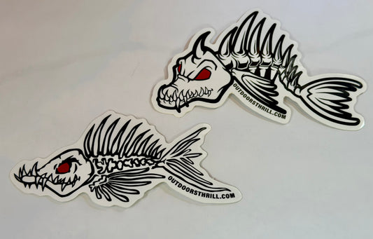 Fish Bone Two Sticker pack
