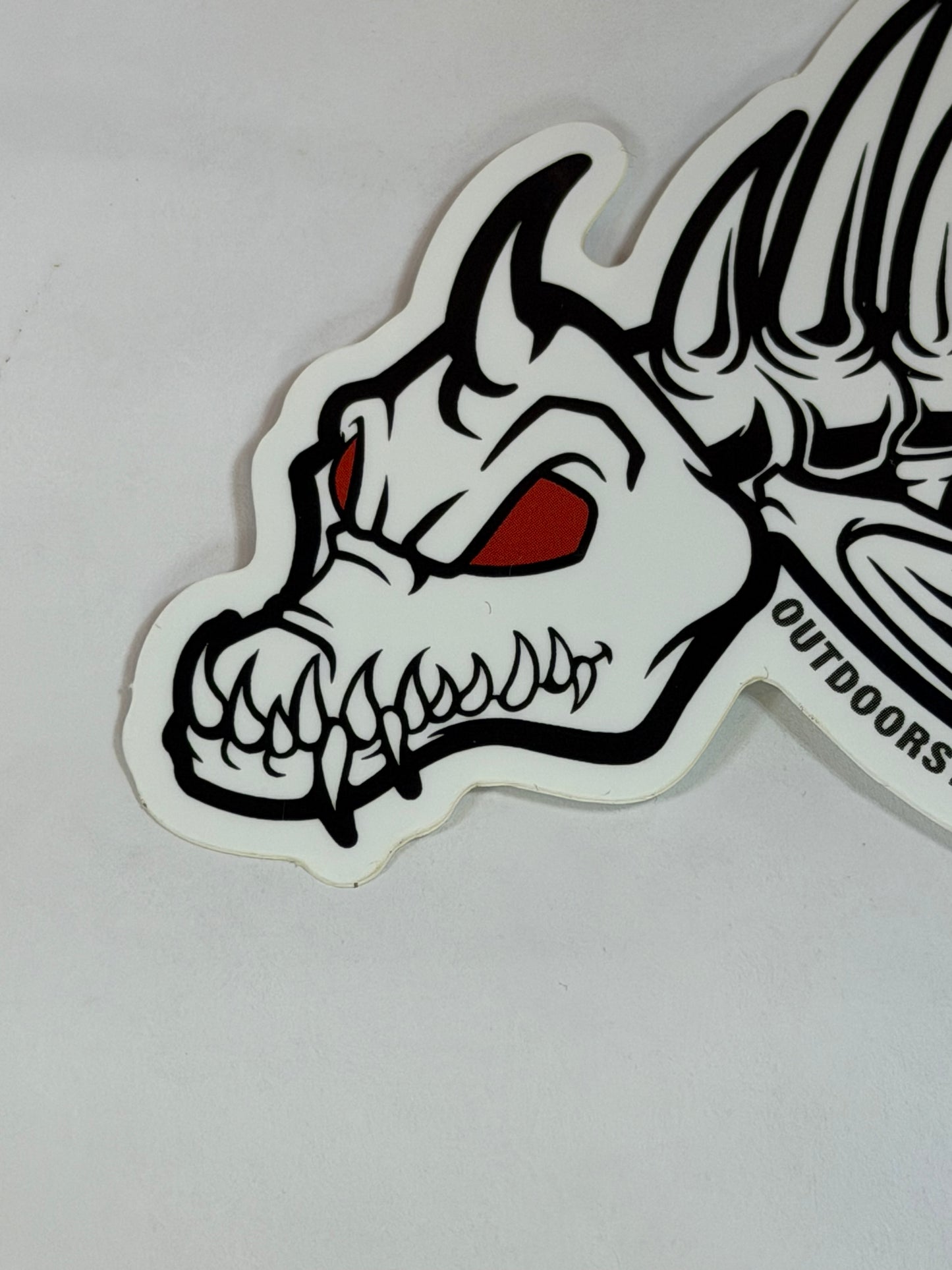 Dragon Fish Bone Sticker