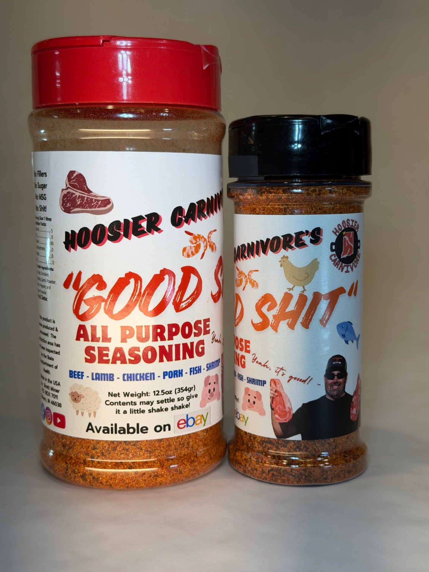 Hoosier Carnivore's All Purpose Seasoning Large