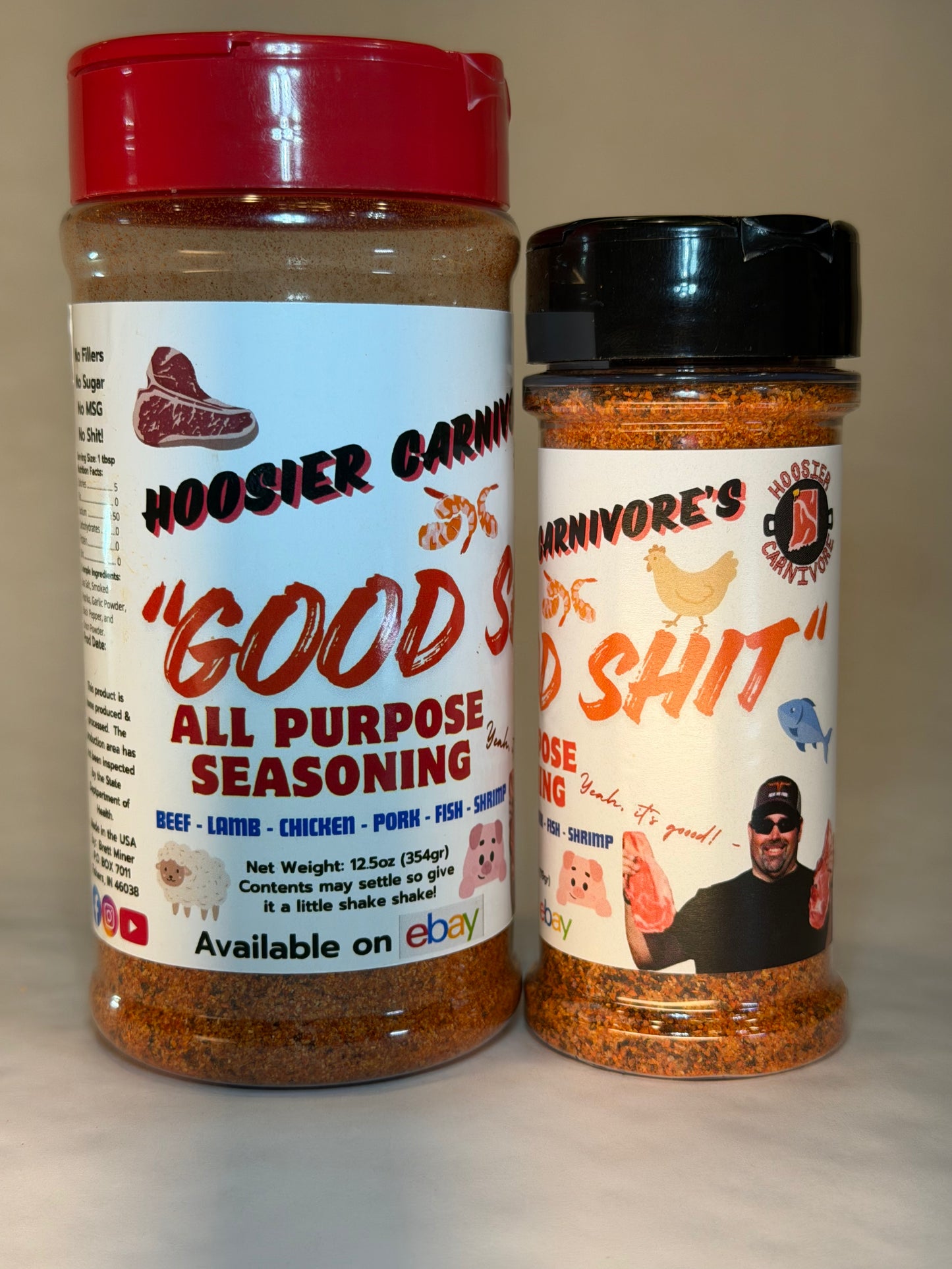 Hoosier Carnivore's All Purpose Seasoning Large