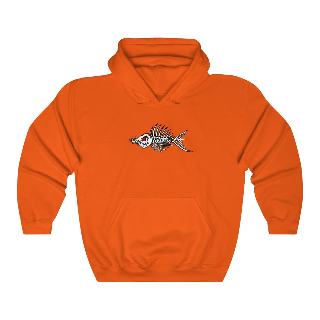 Fish Bone Unisex Heavy Blend™ Hooded Sweatshirt