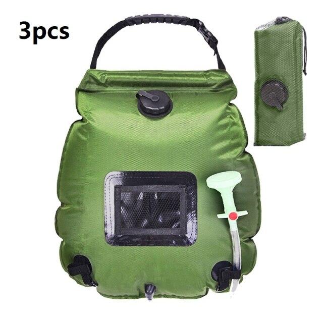 20L Water Bags Outdoor Camping Solar Shower Bag - Outdoors Thrill