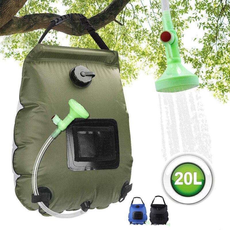 20L Water Bags Outdoor Camping Solar Shower Bag - Outdoors Thrill