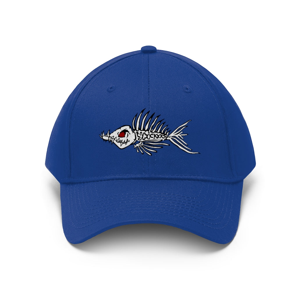 Fish Bone Unisex Twill Hat