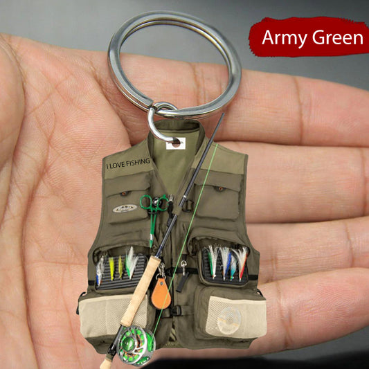 I LOVE FISHING KEYCHAIN (SPECIAL EDITION)