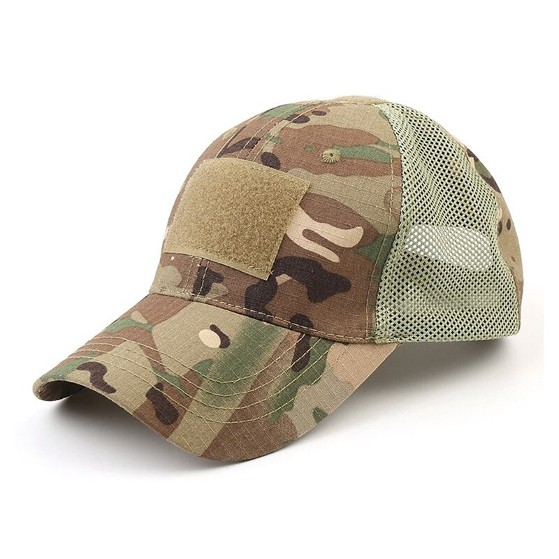 Tactical Summer Hat With Patches