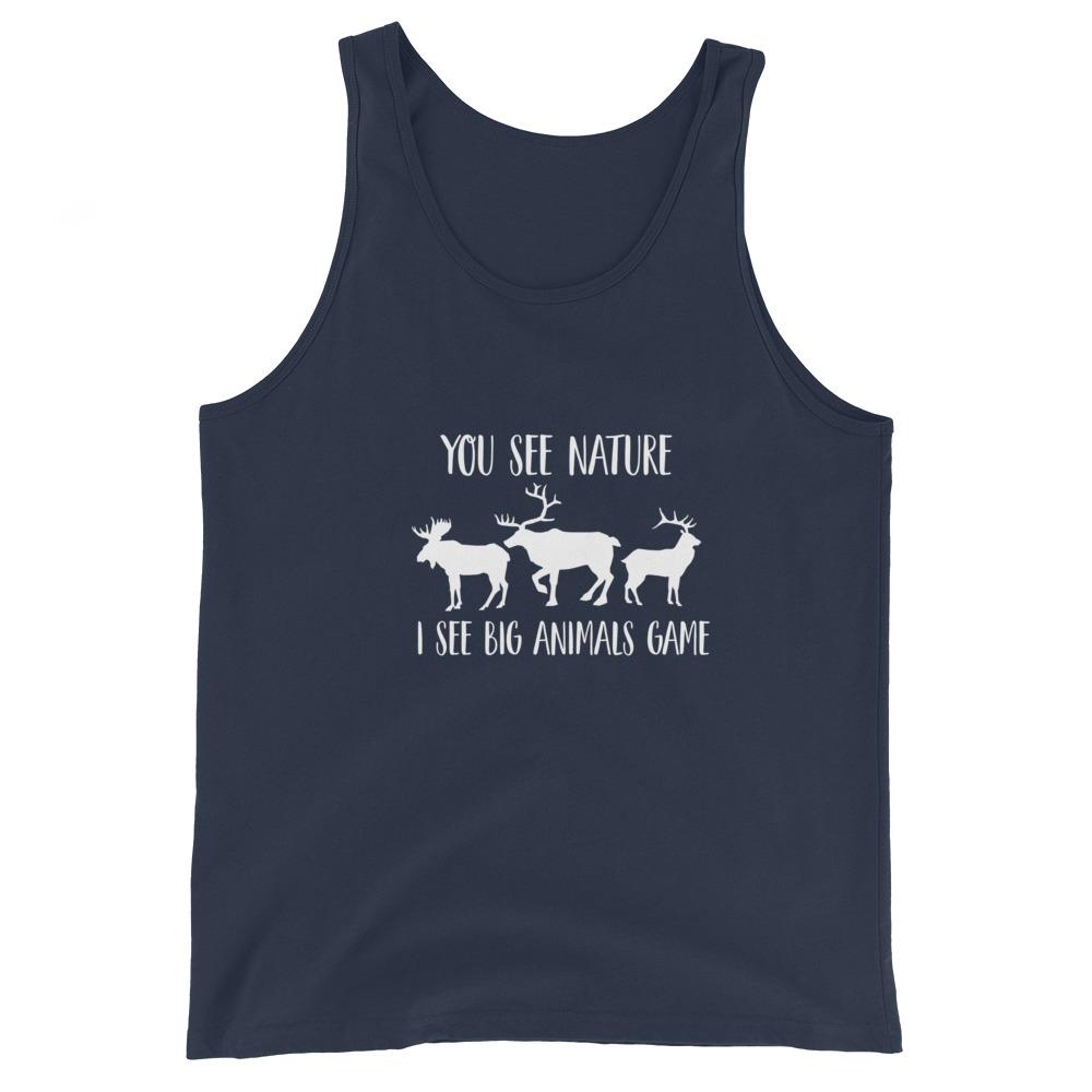 Animals Game Unisex Tank Top - Outdoors Thrill