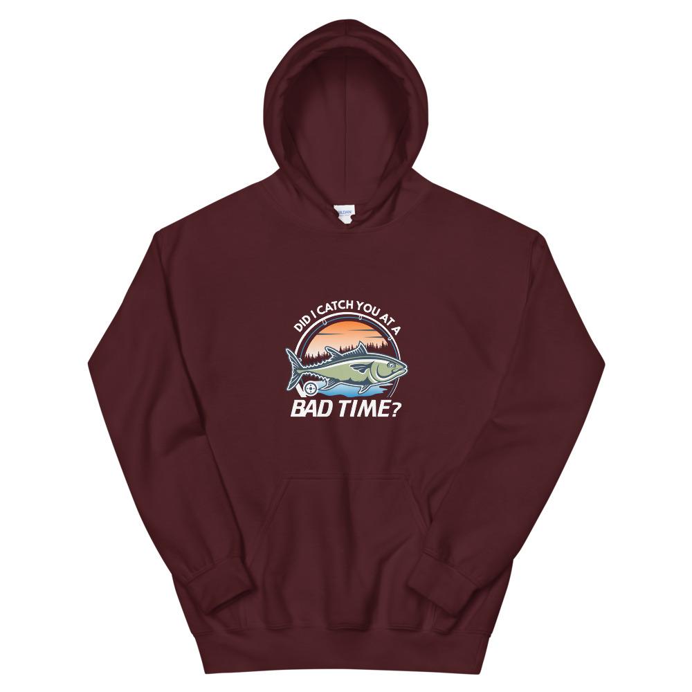 Bad Timing Unisex Hoodie - Outdoors Thrill