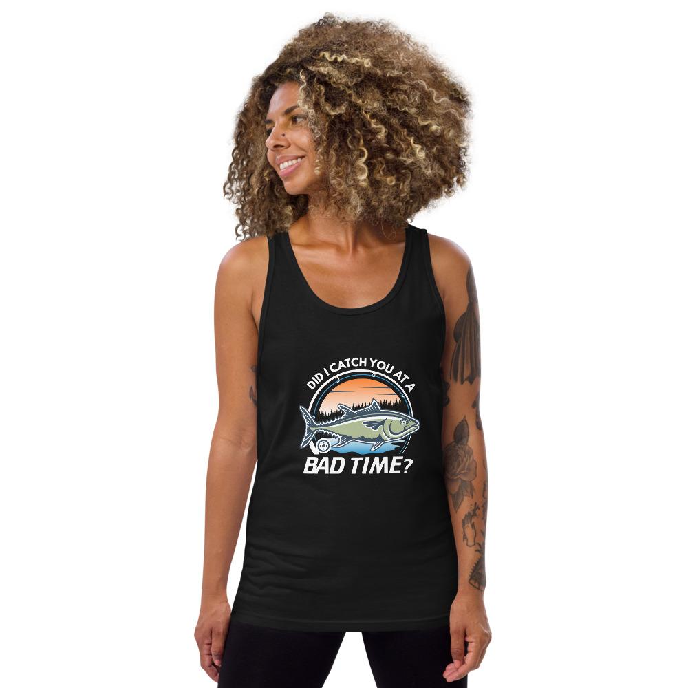 Bad Timing Unisex Tank Top - Outdoors Thrill