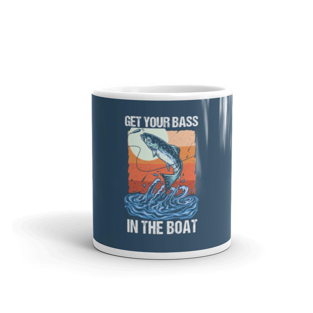 Bass Boat mug - Outdoors Thrill