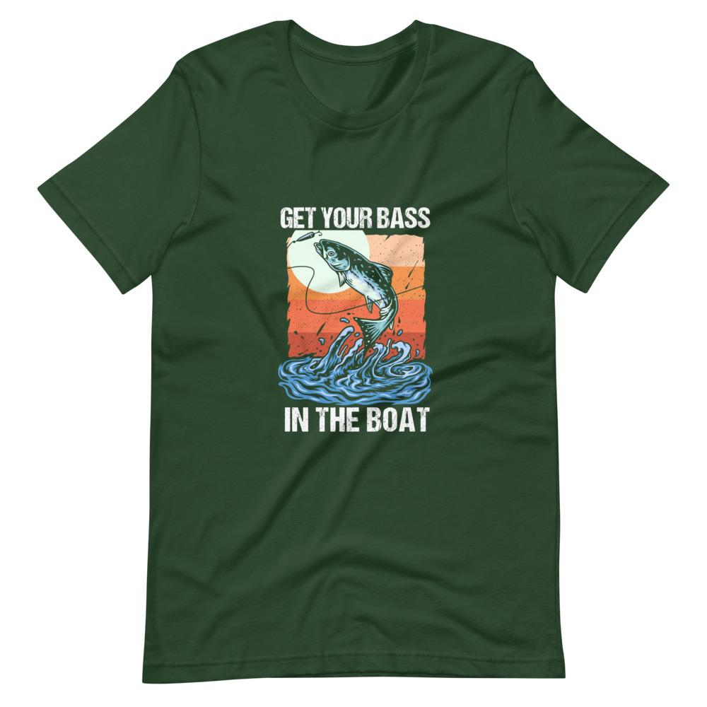 Bass Boat Unisex T-Shirt - Outdoors Thrill