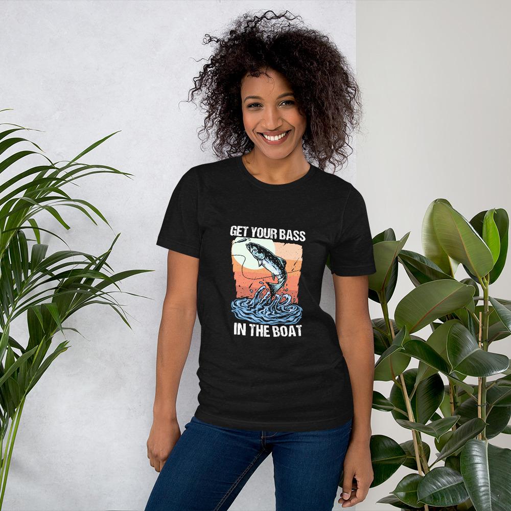 Bass Boat Unisex T-Shirt - Outdoors Thrill