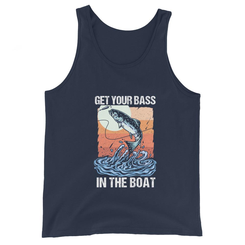 Bass Boat Unisex Tank Top - Outdoors Thrill