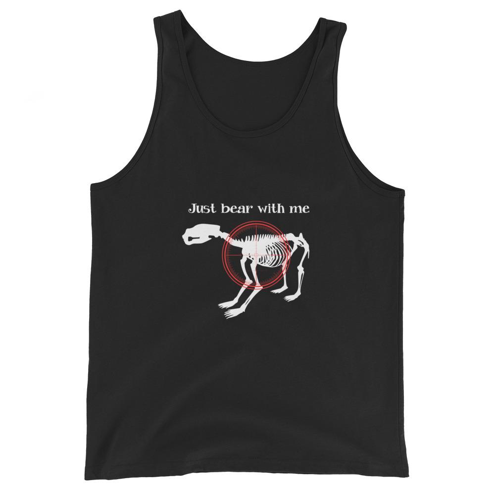 Bearing Hunting Unisex Tank Top - Outdoors Thrill
