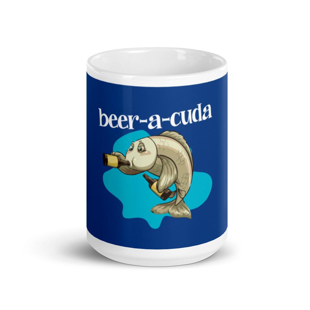 Beer-a-Cuda mug - Outdoors Thrill
