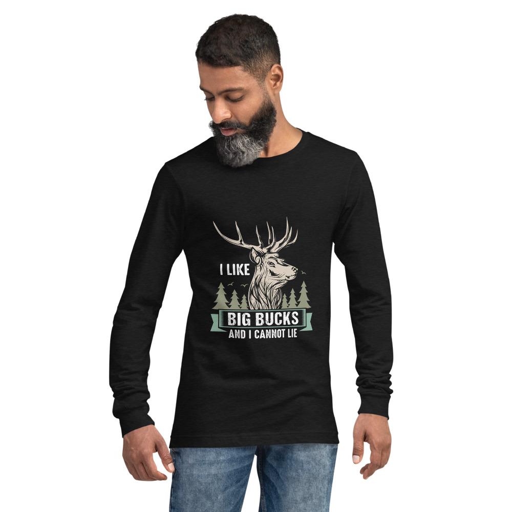 Big Bucks Unisex Long Sleeve Tee - Outdoors Thrill