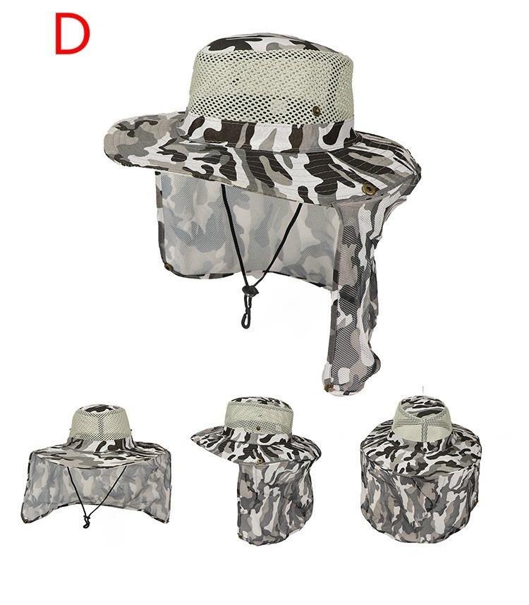 camouflage Bucket Hat For Hot Summer - Outdoors Thrill