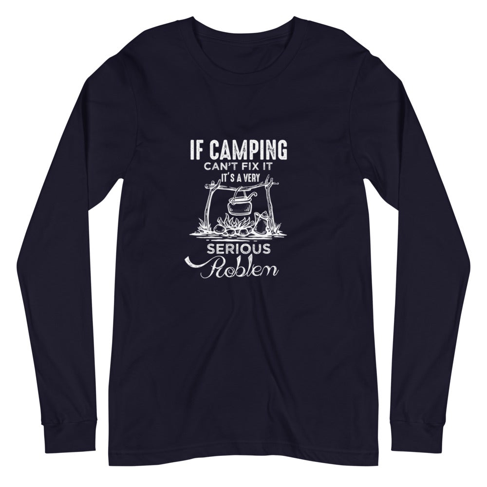 Camp Solver Unisex Long Sleeve Tee - Outdoors Thrill