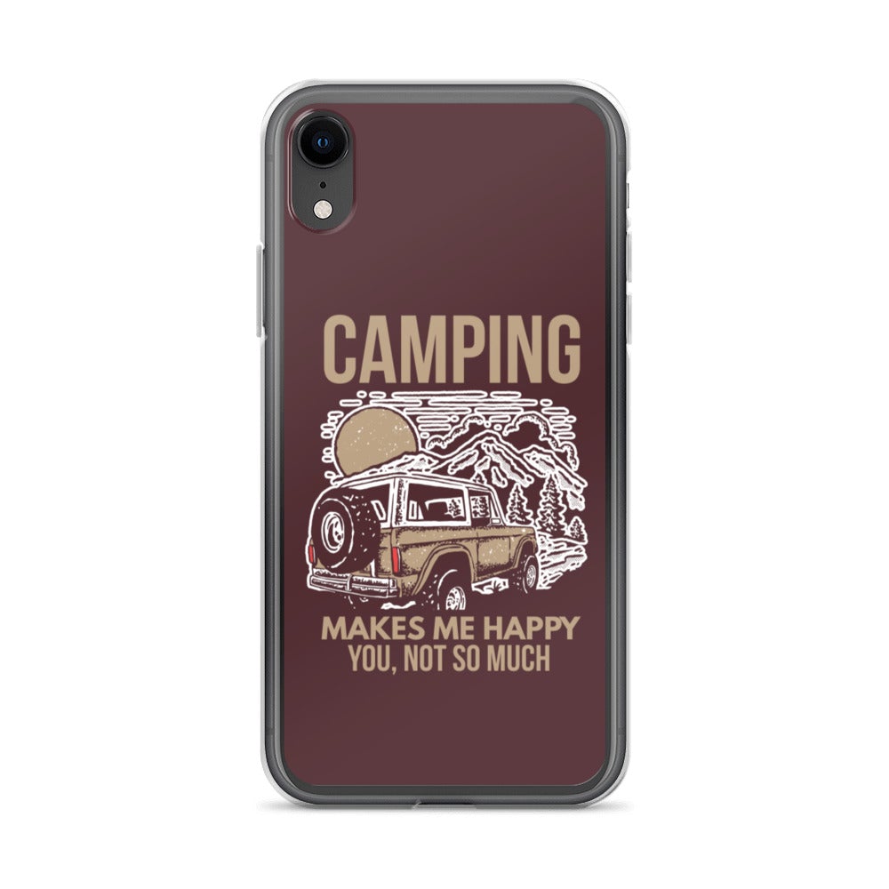Camping Feelings iPhone Case - Outdoors Thrill