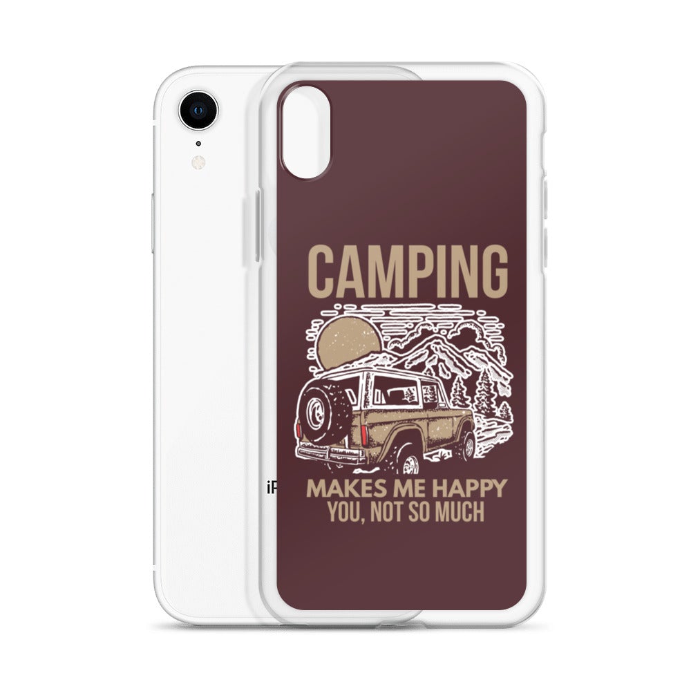 Camping Feelings iPhone Case - Outdoors Thrill