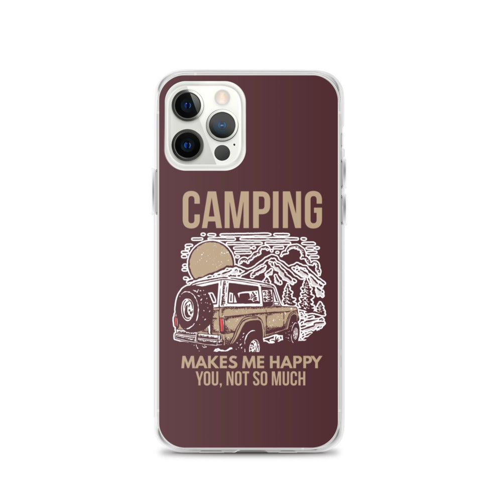 Camping Feelings iPhone Case - Outdoors Thrill