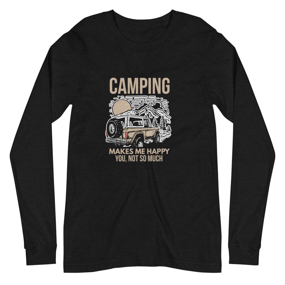 Camping Feelings Unisex Long Sleeve Tee - Outdoors Thrill