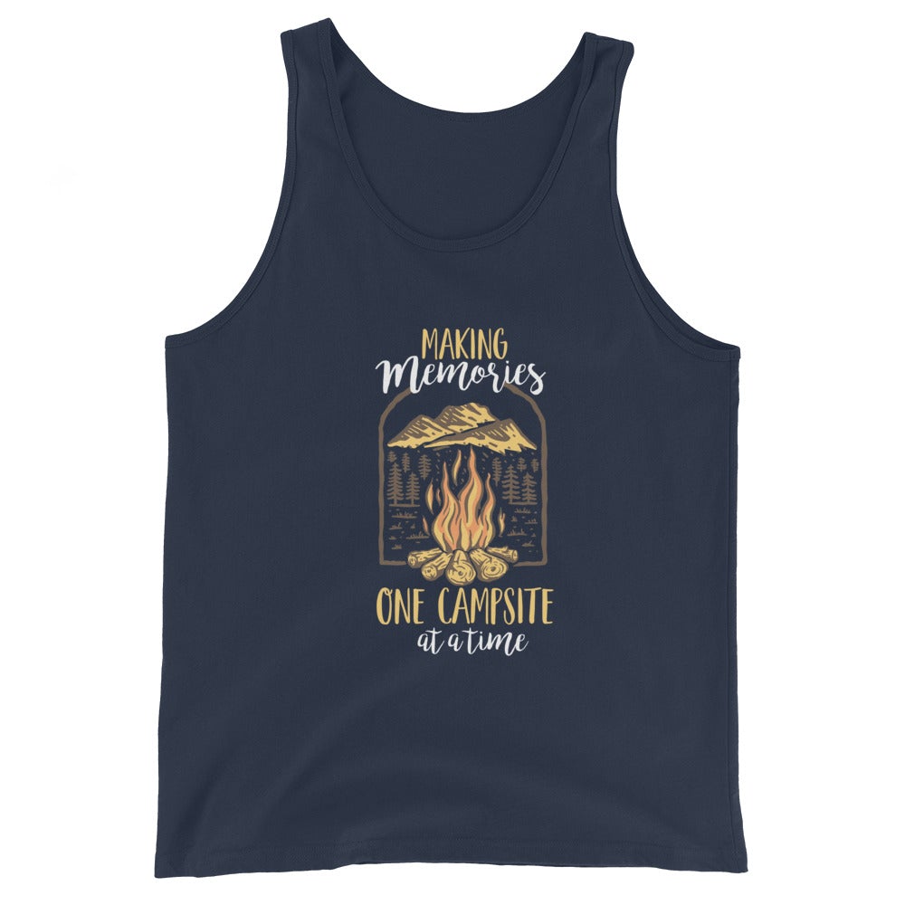 Camping Memories Unisex Tank Top - Outdoors Thrill