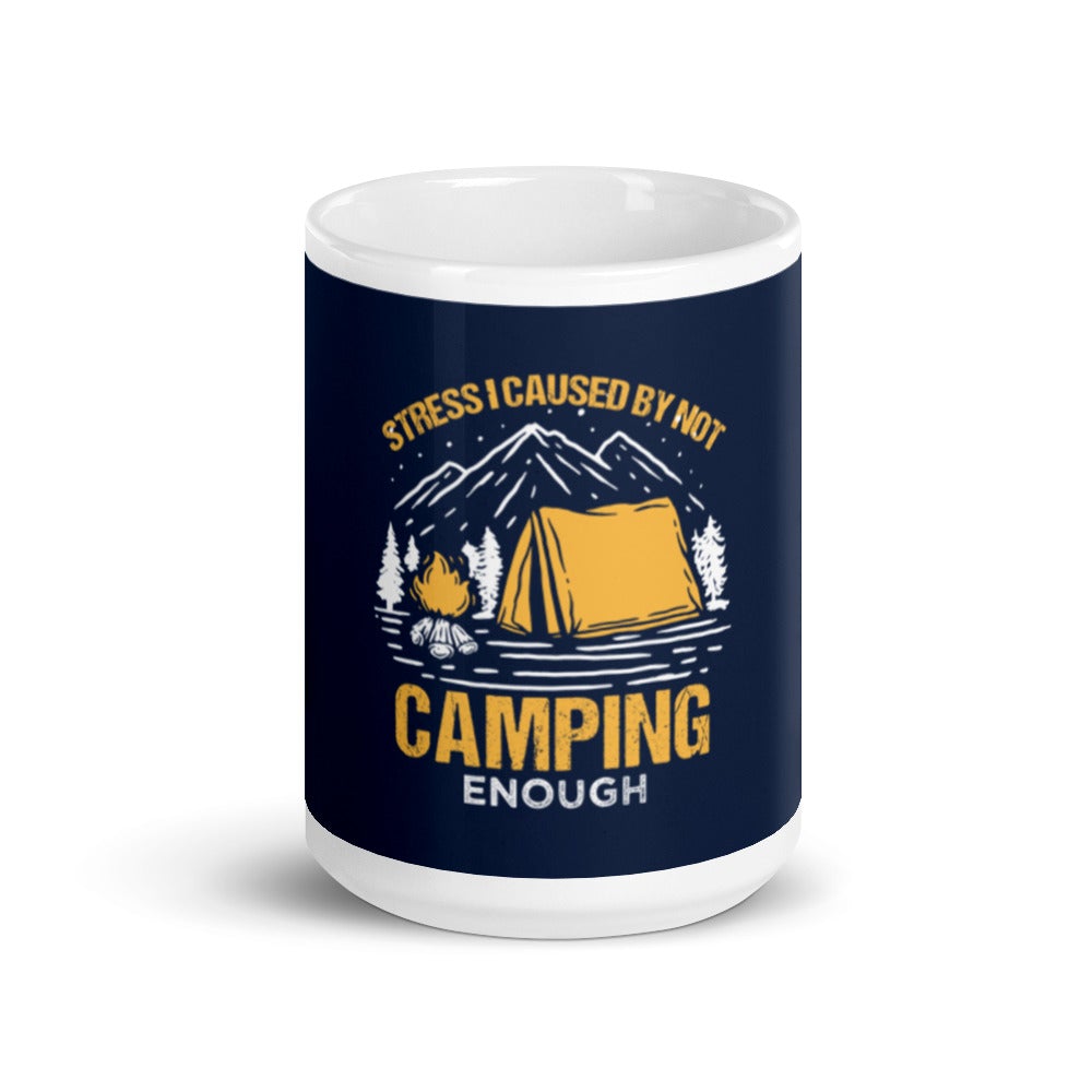 Camping Stress Mug - Outdoors Thrill