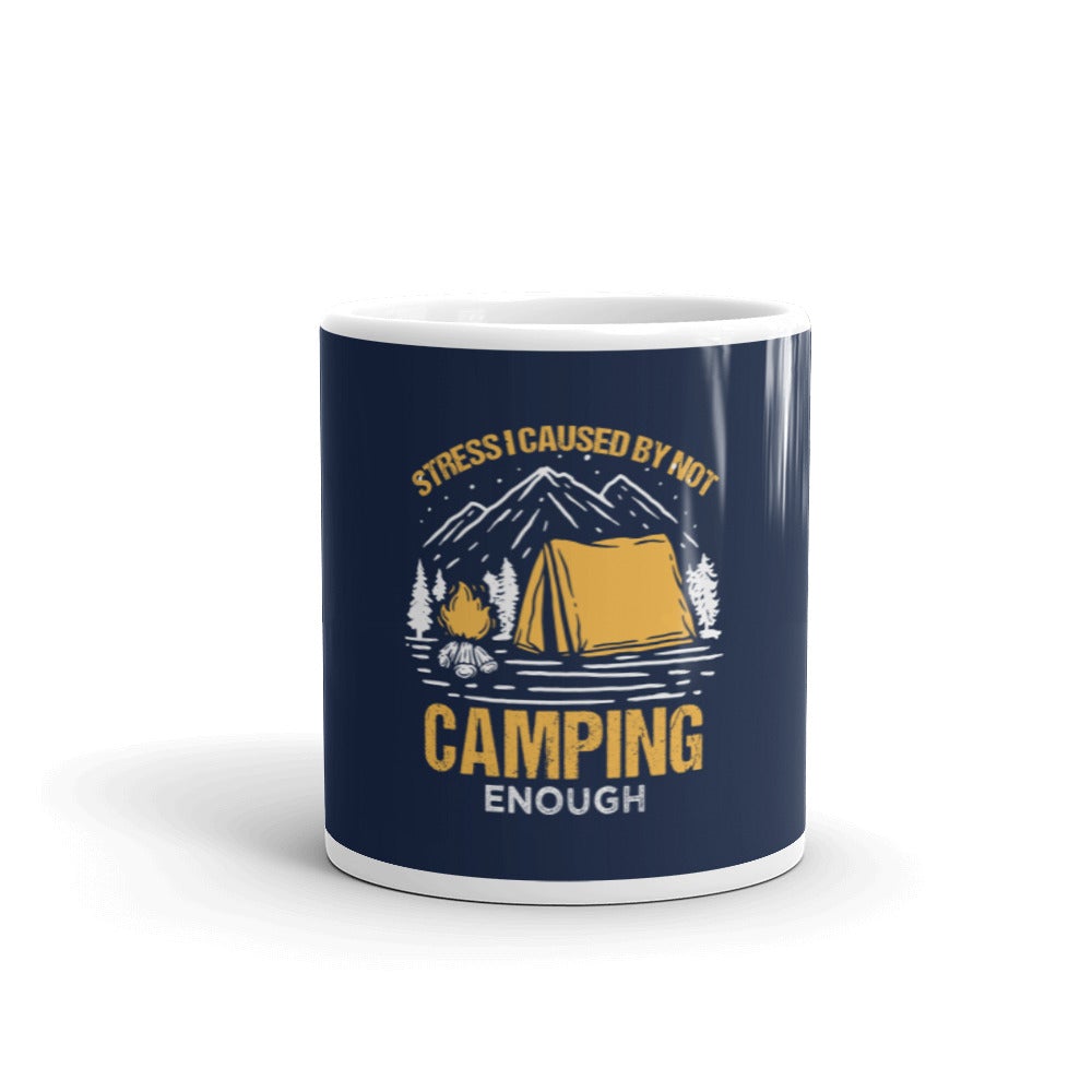 Camping Stress Mug - Outdoors Thrill