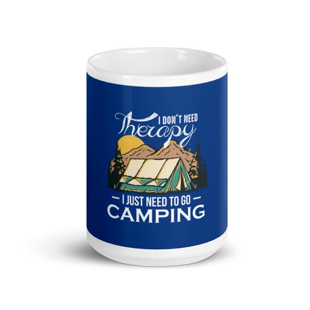 Camping Therapy Mug - Outdoors Thrill