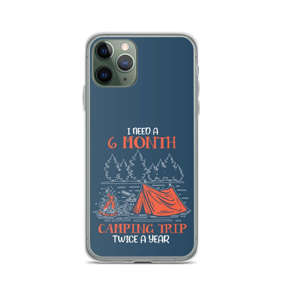 Camping Trip iPhone Case - Outdoors Thrill