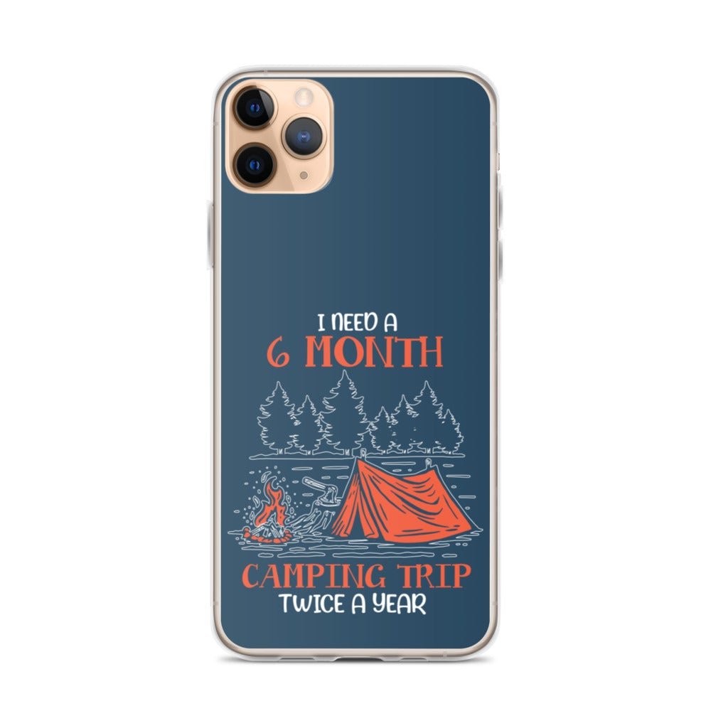 Camping Trip iPhone Case - Outdoors Thrill