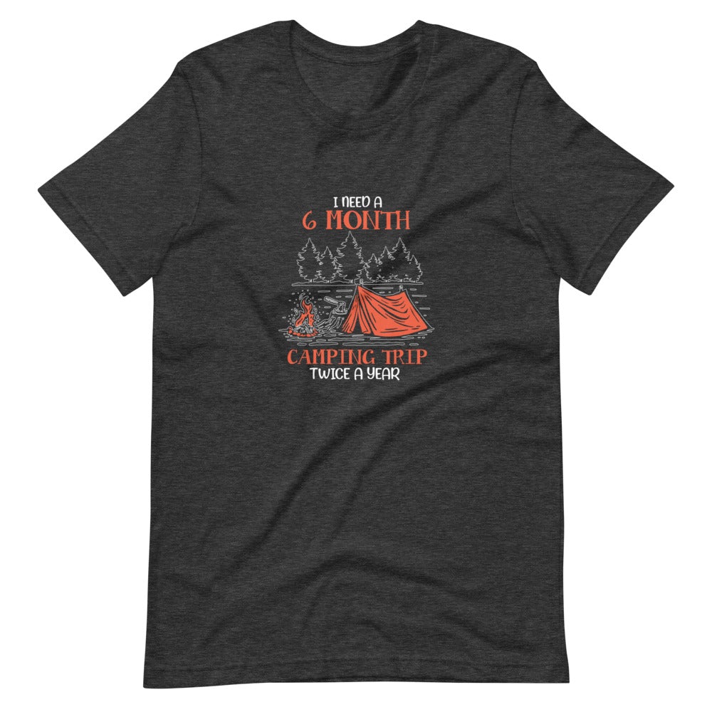 Camping Trip Unisex T-Shirt - Outdoors Thrill