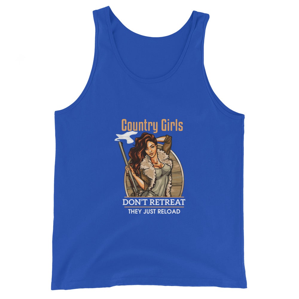 Country Girls Unisex Tank Top - Outdoors Thrill