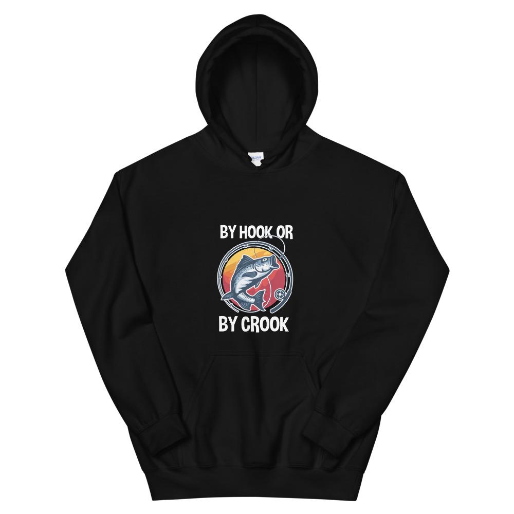 Crook Hook Unisex Hoodie - Outdoors Thrill