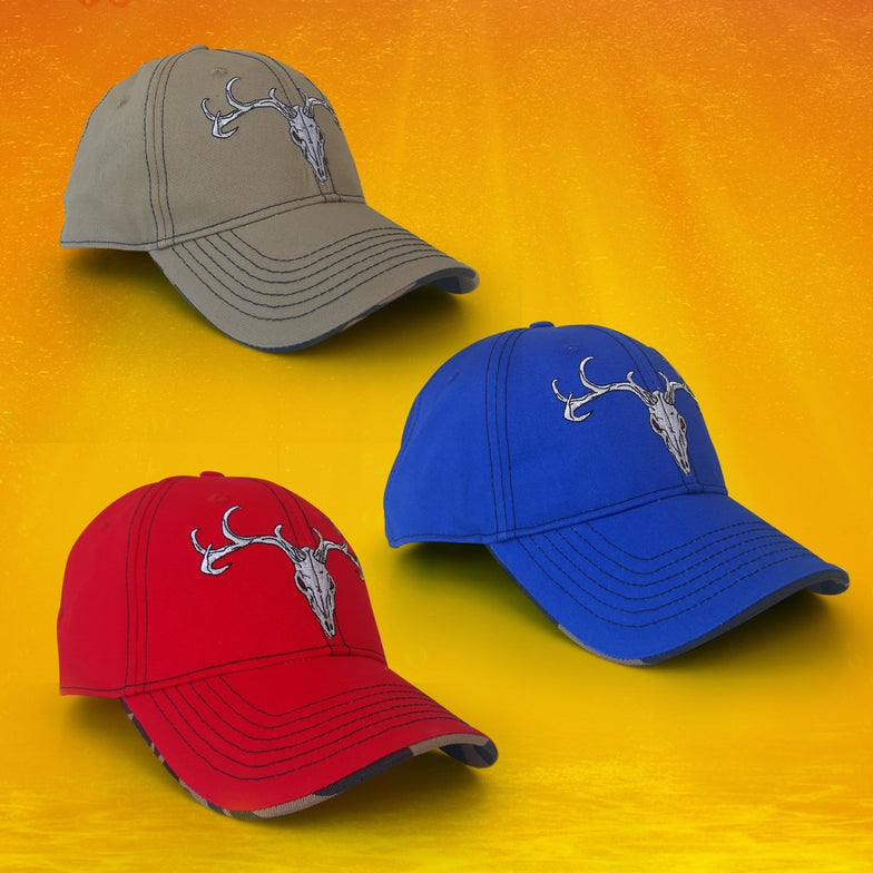 Deer Skull Hat - Outdoors Thrill