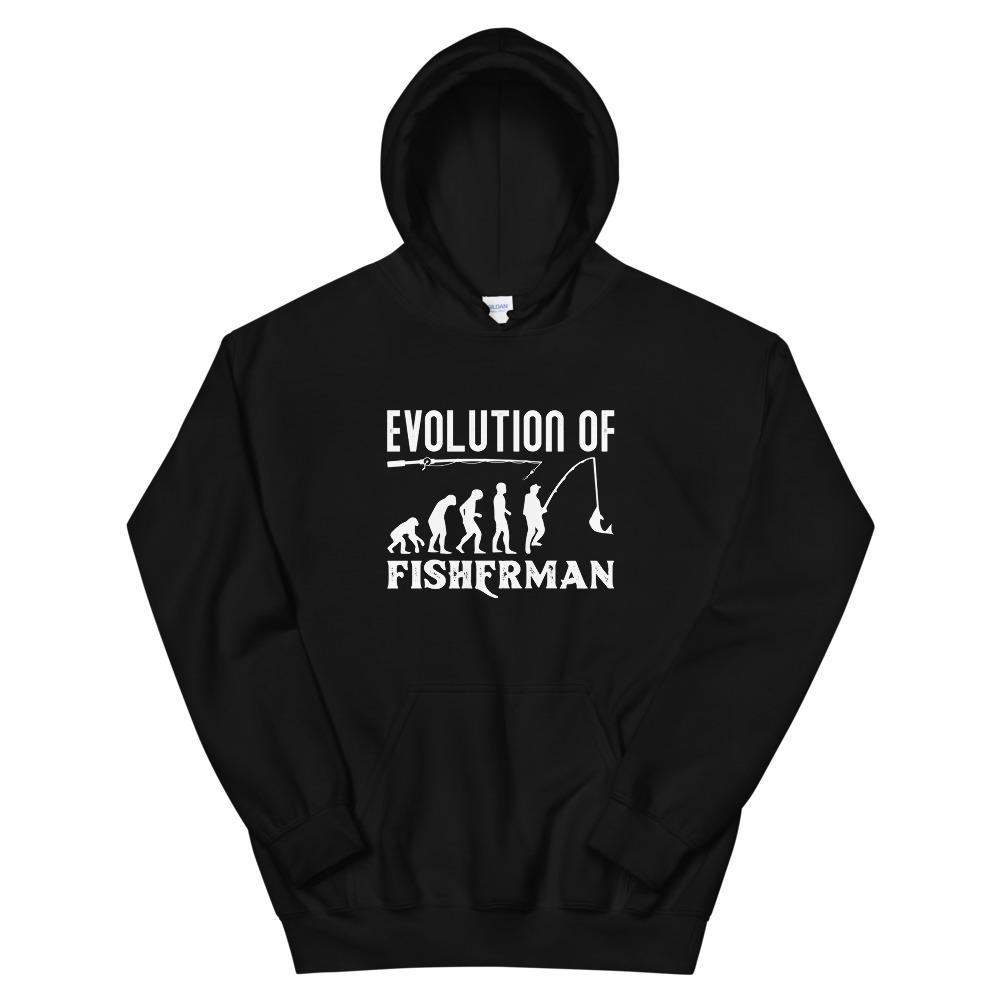 Evolution Of Fisherman Hoodie - Outdoors Thrill