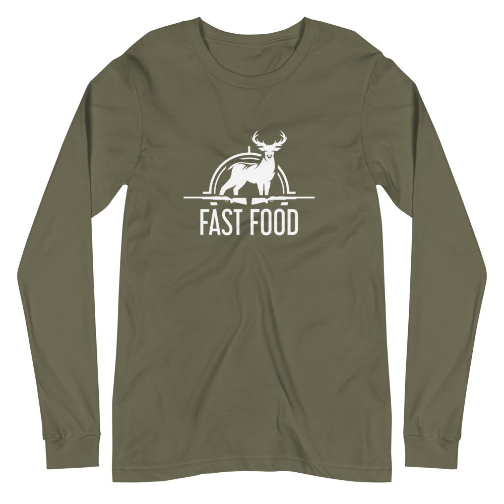 Fast Food Unisex Long Sleeve Tee - Outdoors Thrill