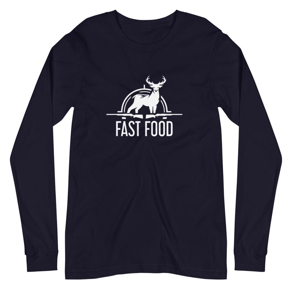 Fast Food Unisex Long Sleeve Tee - Outdoors Thrill