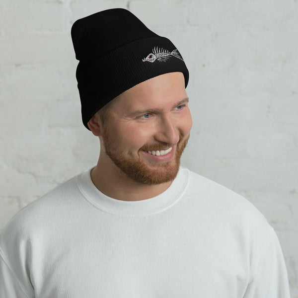 Fish Bone Beanie - Outdoors Thrill