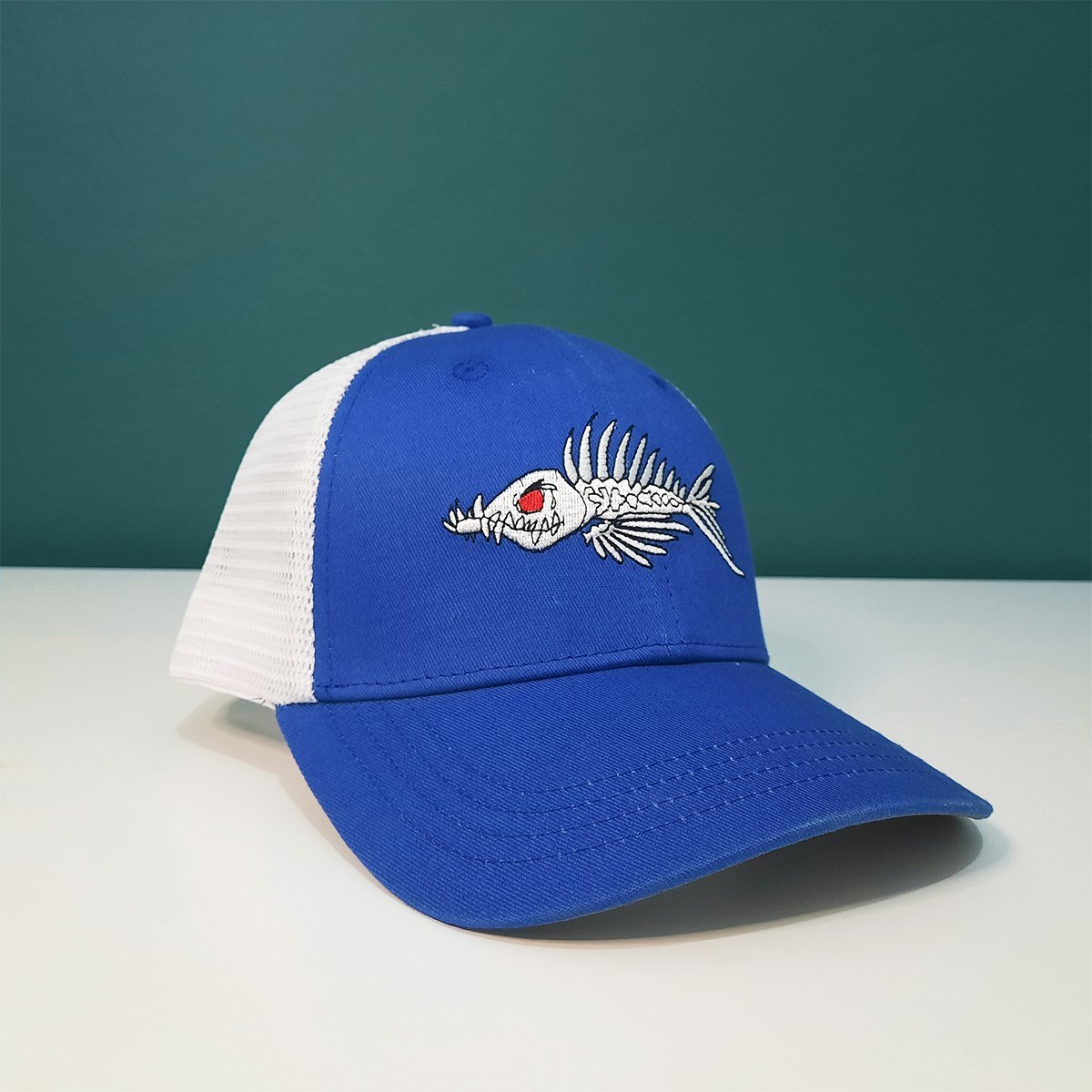 Fish Bone Mesh Hat - Outdoors Thrill