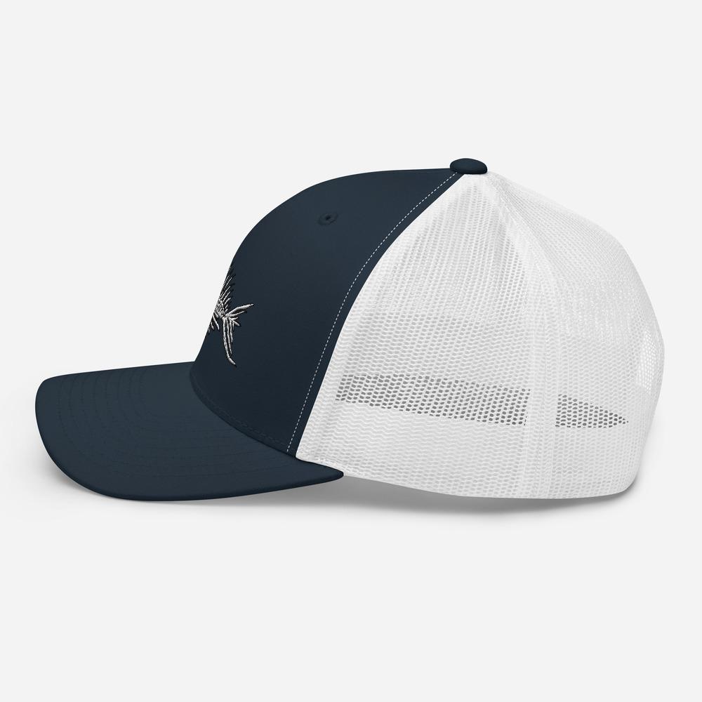 Fish Bone Mesh Hat - Outdoors Thrill