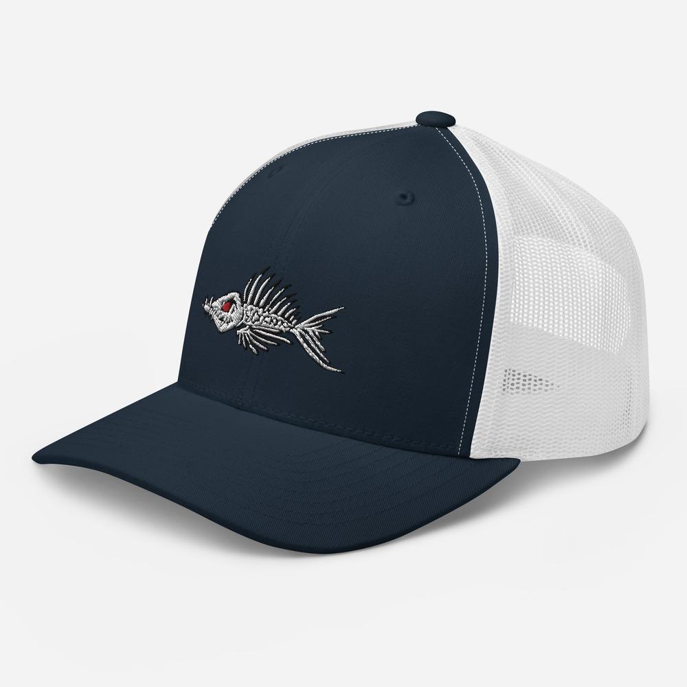 Fish Bone Mesh Hat - Outdoors Thrill