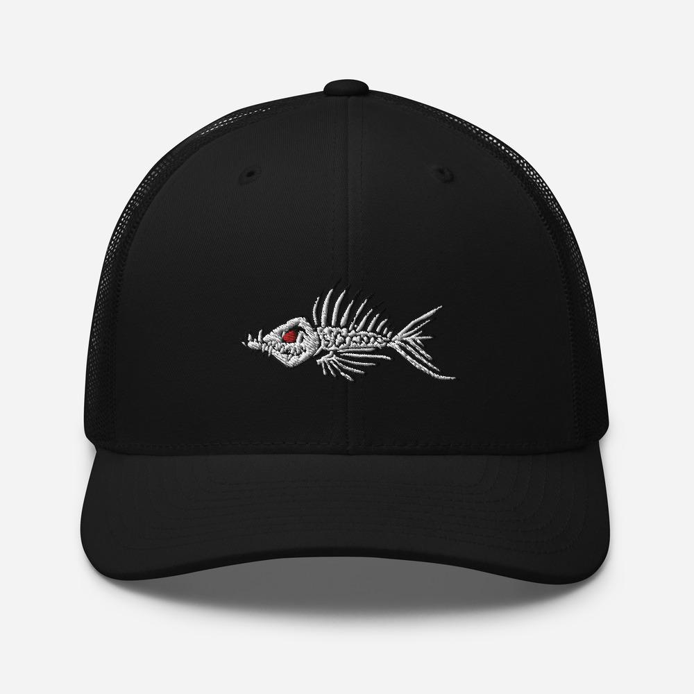 Fish Bone Mesh Hat - Outdoors Thrill
