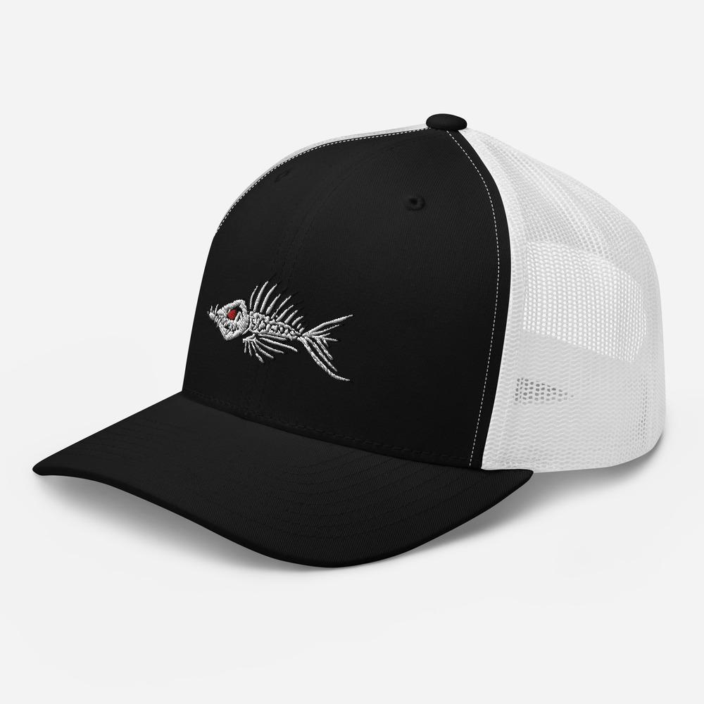 Fish Bone Mesh Hat Outdoors Thrill