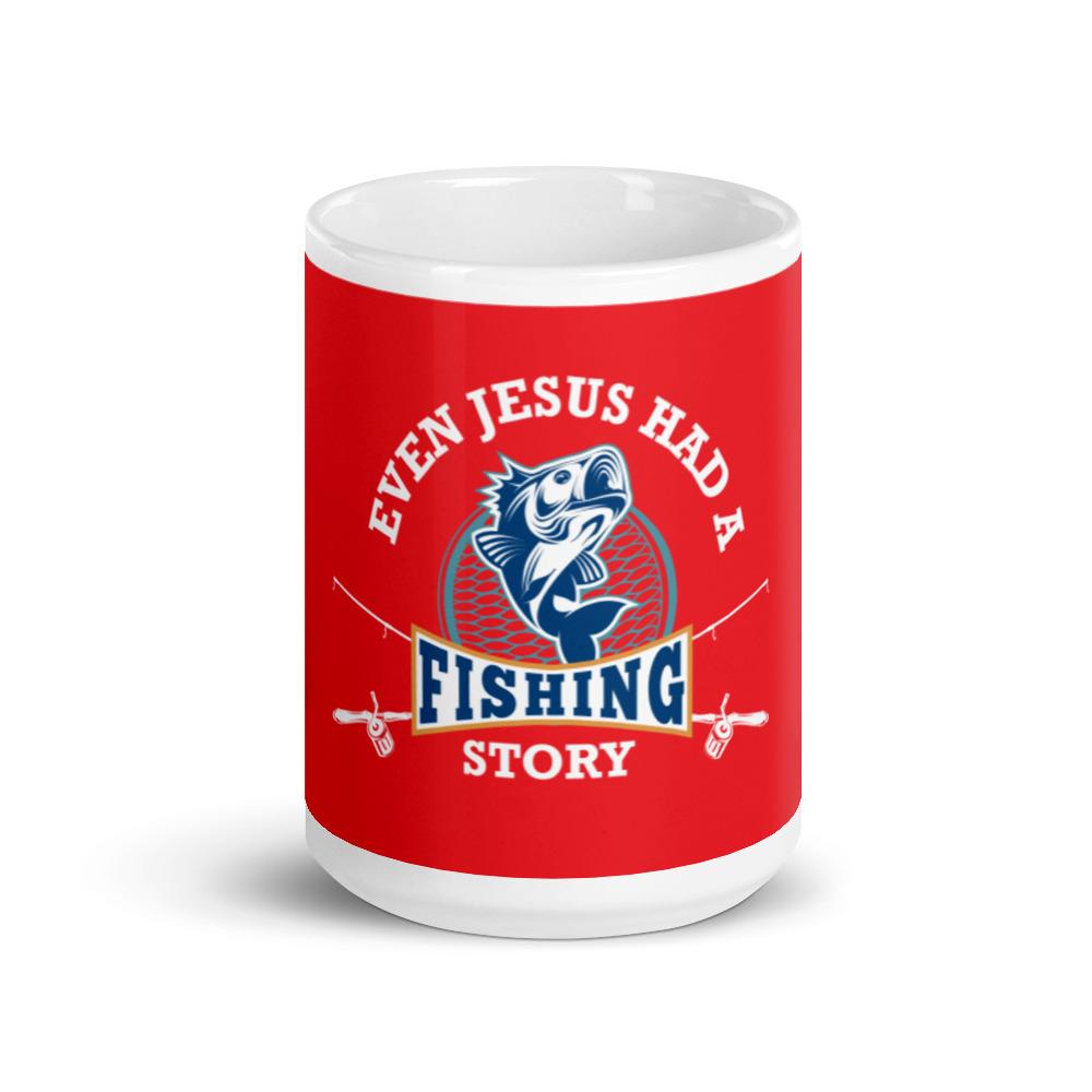 Fish Jesus mug - Outdoors Thrill