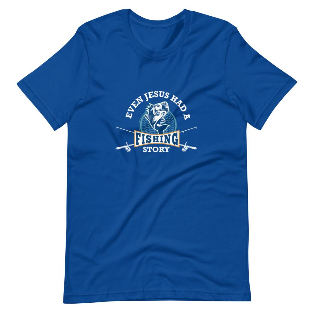 Fish Jesus Unisex T-Shirt - Outdoors Thrill