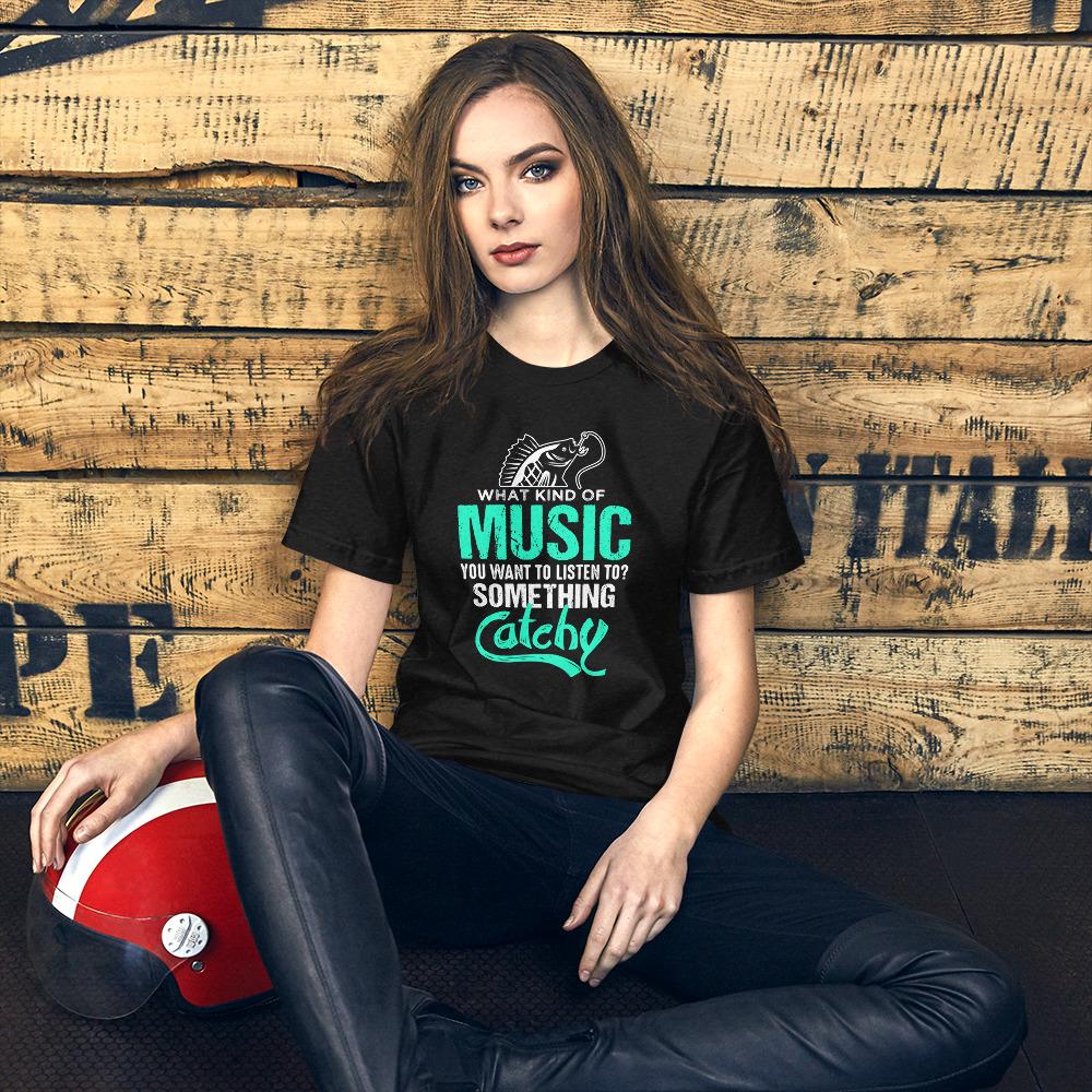 Fish Musical Unisex T-Shirt - Outdoors Thrill
